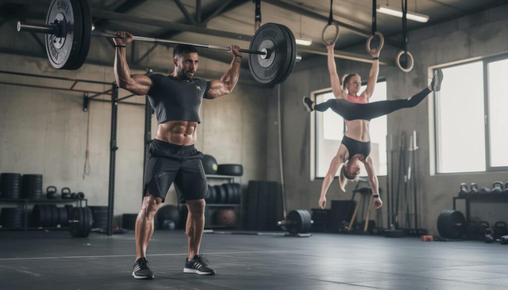 découvrez comment le crossfit combine haltérophilie et gymnastique pour améliorer votre condition physique globale avec des entraînements variés et intensifs.