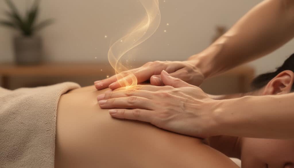 découvrez comment le pétrissage stimule la production d'endorphines et aide à réduire la perception de la douleur grâce aux bienfaits du massage.