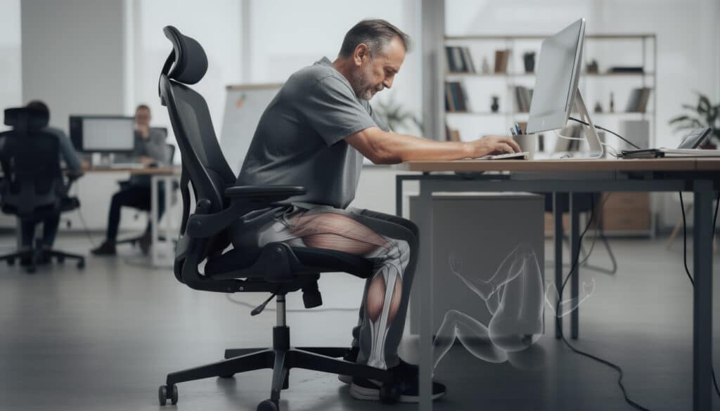 découvrez les risques liés à la sédentarité et à l'atrophie musculaire causées par 8 heures d'inactivité quotidienne, et apprenez comment préserver votre santé en bougeant plus.