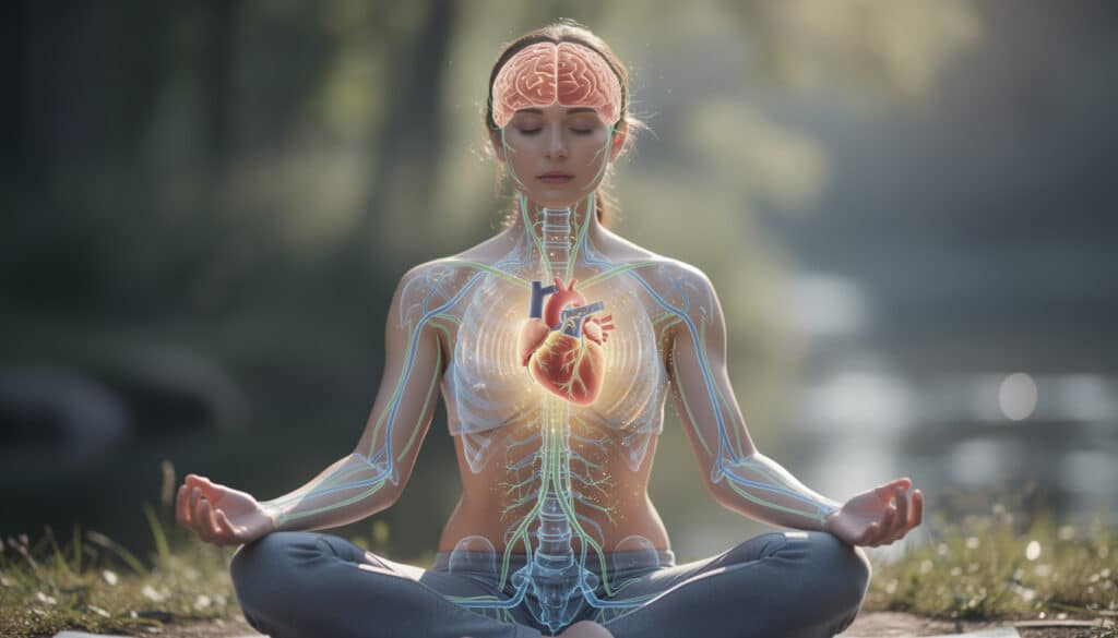 découvrez comment la cohérence cardiaque améliore le système nerveux en influençant le nerf vague grâce à des techniques de respiration efficaces.