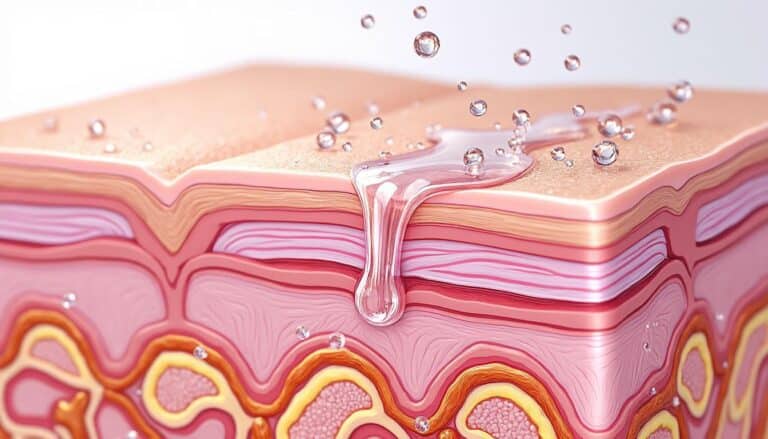 découvrez comment l'acide hyaluronique hydrate en profondeur l'épiderme pour une peau éclatante et revitalisée.