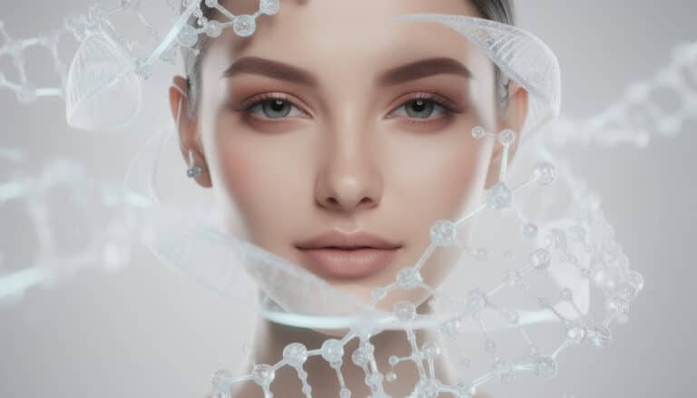 découvrez comment les peptides et le collagène, riches en acides aminés essentiels, stimulent la fermeté du visage pour une peau plus tonique et éclatante.