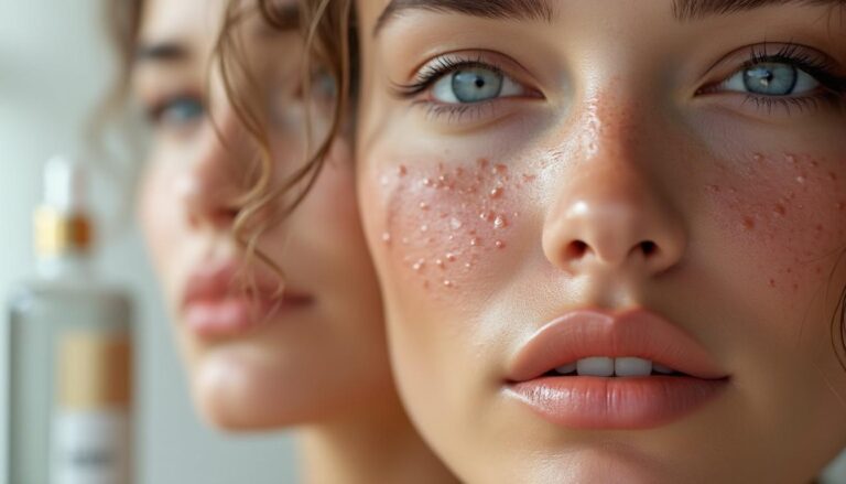 découvrez comment la niacinamide aide à estomper l'hyperpigmentation des cicatrices post-acné pour un teint plus uniforme et éclatant.