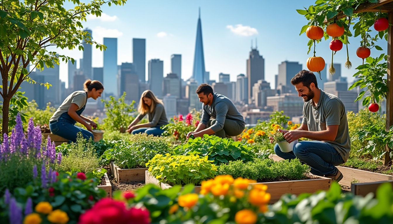 découvrez comment l'autosuffisance alimentaire permet aux citadins de se reconnecter au cycle des saisons en cultivant leurs propres aliments et en adoptant un mode de vie durable.