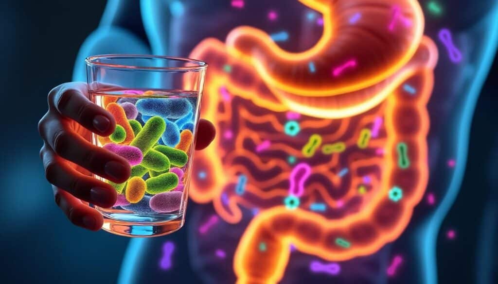 découvrez comment l'ingestion de probiotiques aide à restaurer l'équilibre naturel de la flore intestinale pour améliorer la digestion et le bien-être général.