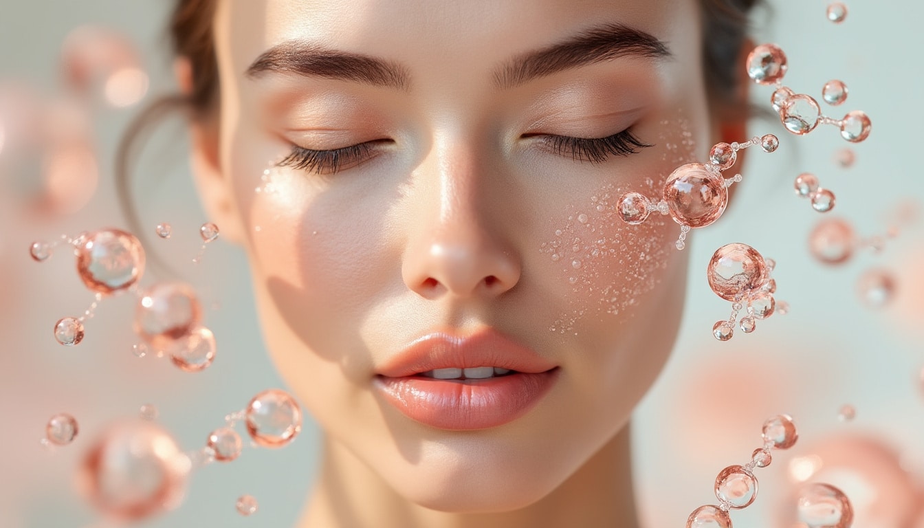 découvrez comment l'acide glycolique affine le grain de peau grâce à un micro-peeling chimique efficace pour une peau plus lisse et éclatante.