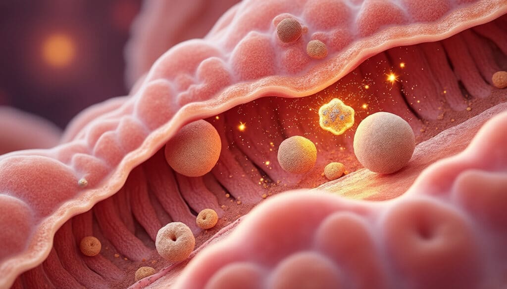 découvrez comment le gluten provoque une réaction inflammatoire intestinale chez les patients cœliaques et les implications pour la santé digestive.