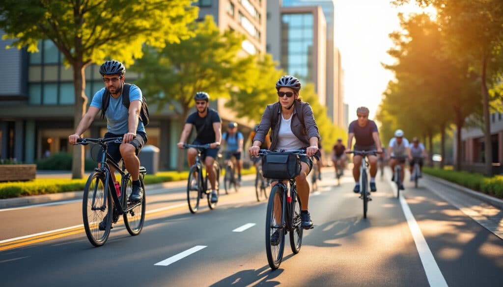 découvrez comment le vélotaf intègre facilement l'activité physique dans votre routine quotidienne de déplacement, alliant santé et écologie.