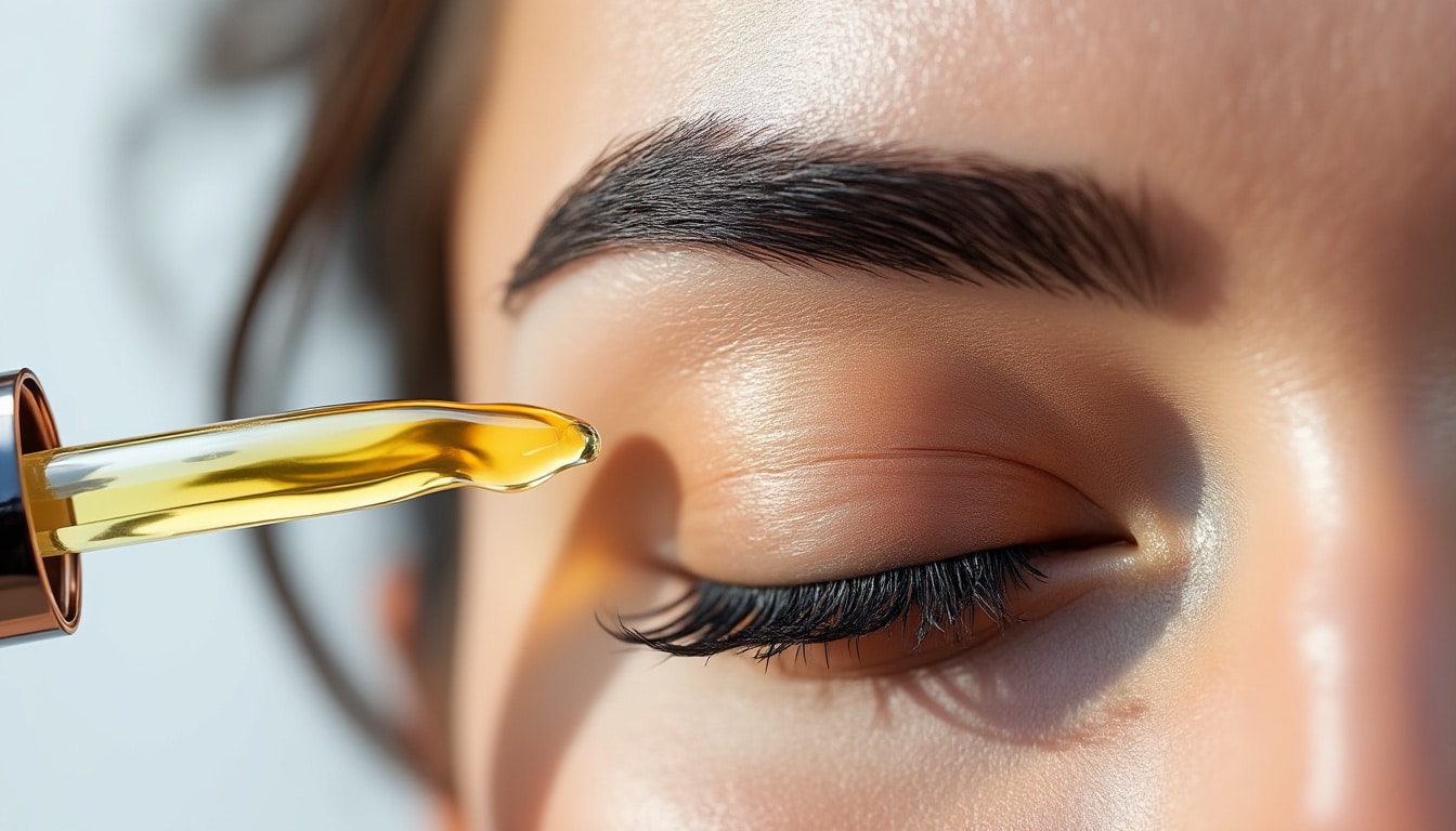découvrez comment l'huile de ricin favorise la croissance des follicules pileux des sourcils pour des sourcils plus épais et naturels.