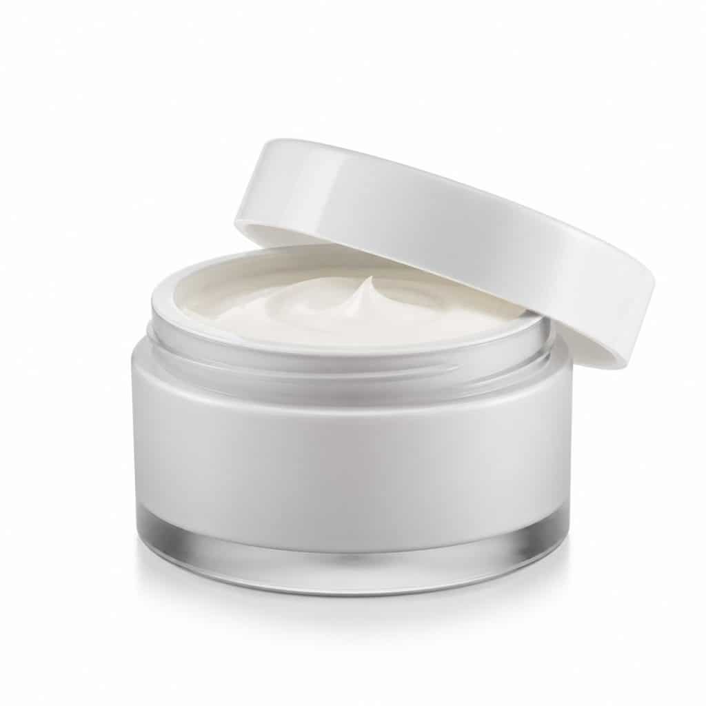 Crème hydratante réparatrice pot présenté seul