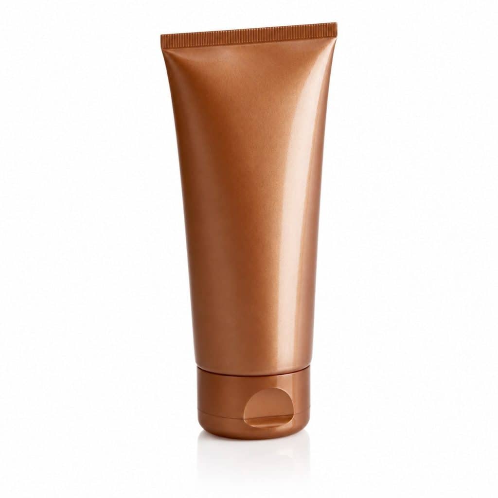 Gel autobronzant douche express présenté seul