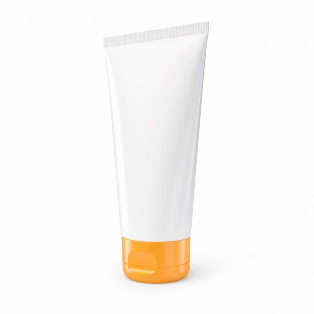 Lait solaire bébé SPF50+ minéral présenté seul
