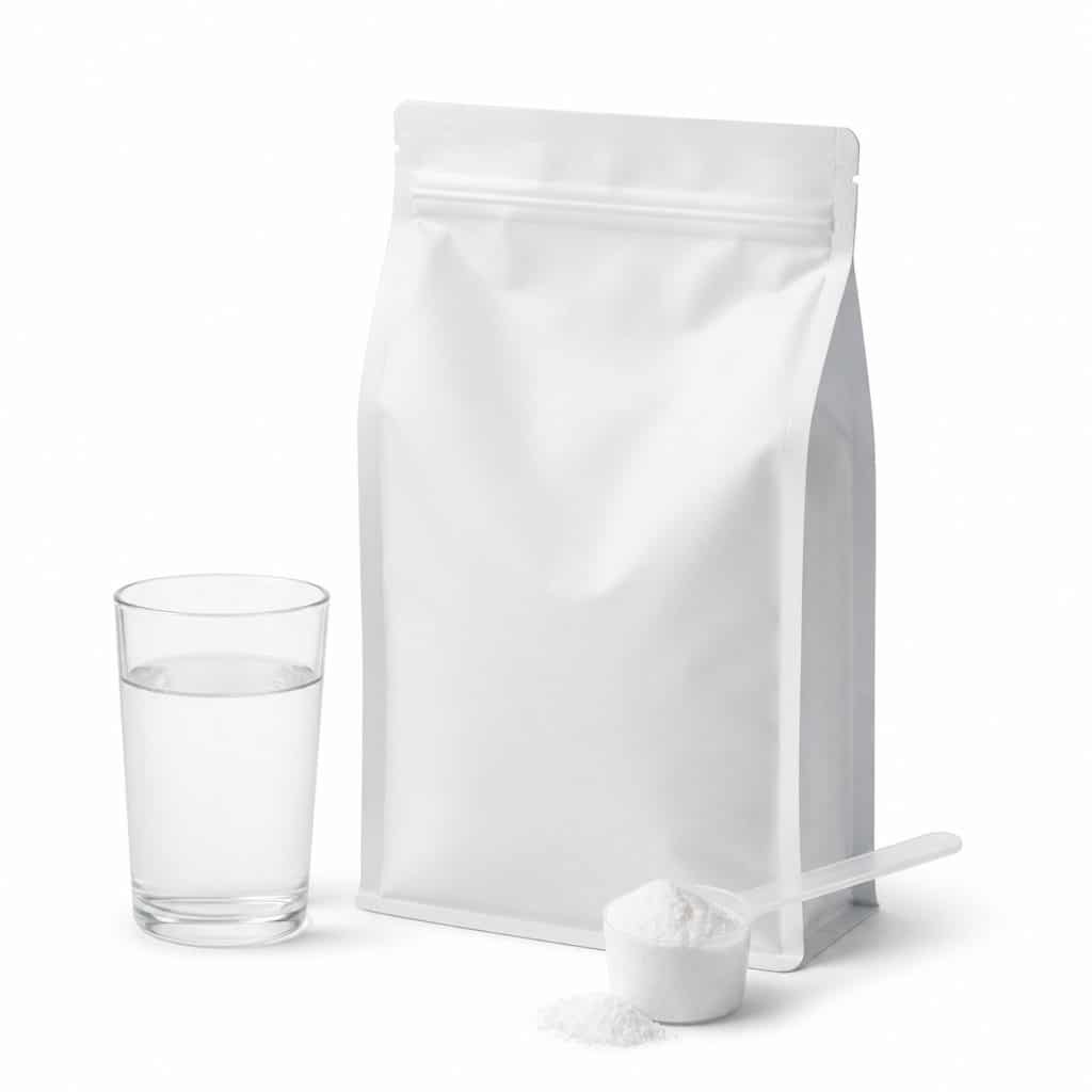 Magnésium poudre à diluer format cure présenté seul