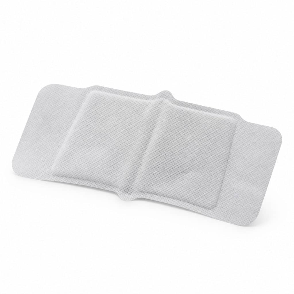 Patch chauffant autochauffant format dos présenté seul