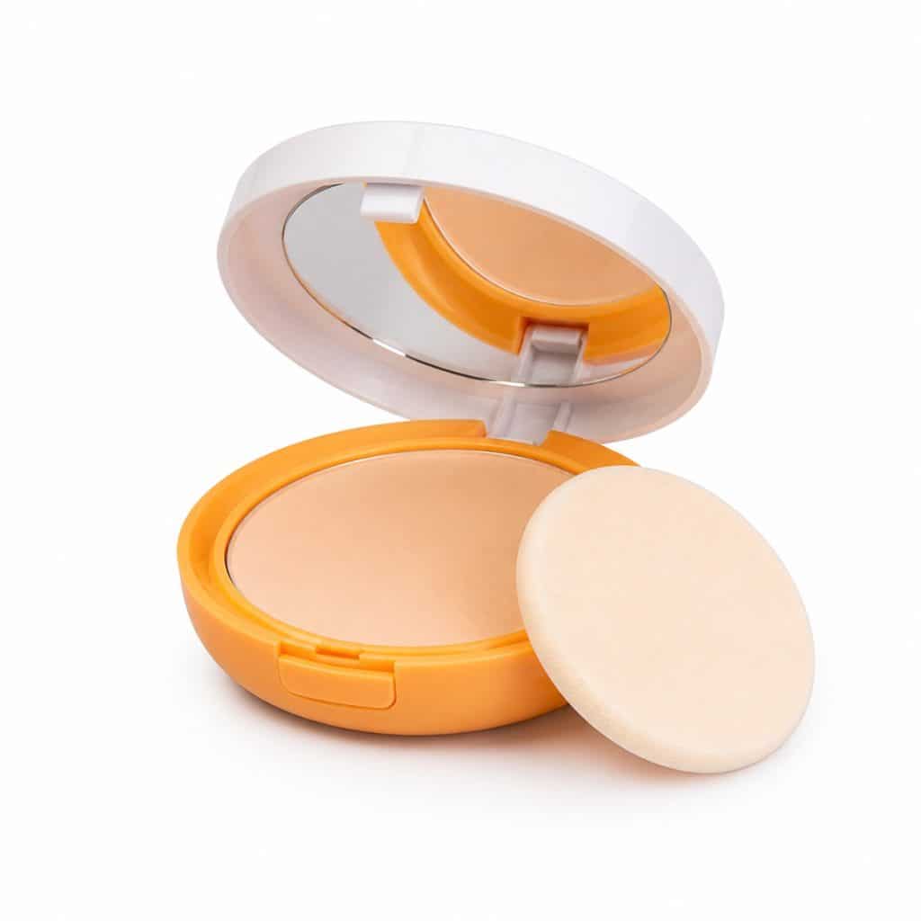 Poudre solaire compacte SPF30 retouche présenté seul