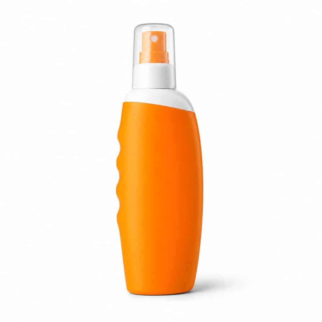Spray solaire famille format familial SPF50 présenté seul