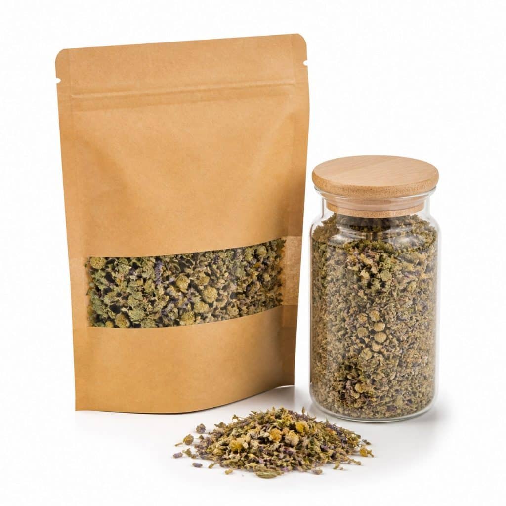 Tisane mélange respiratoire en vrac présenté seul