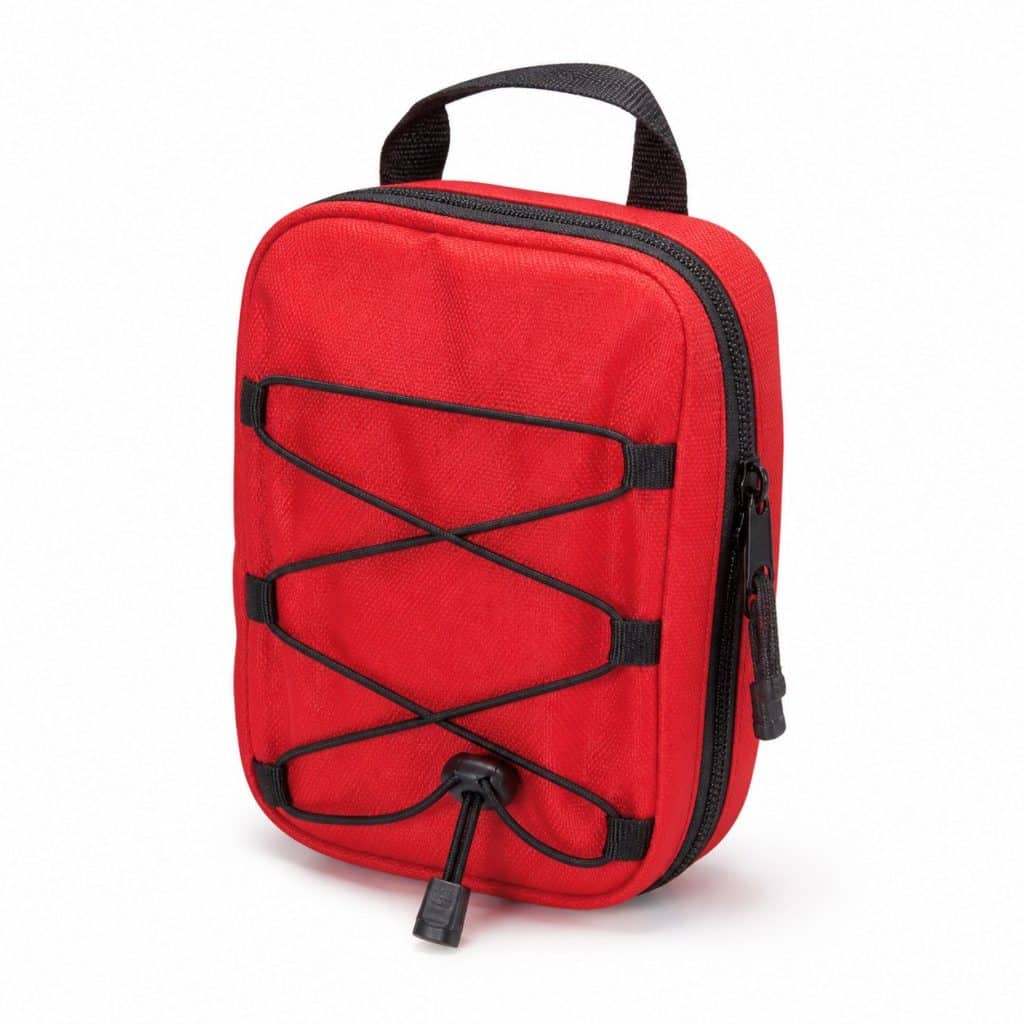 Trousse premiers secours randonnée compacte présenté seul