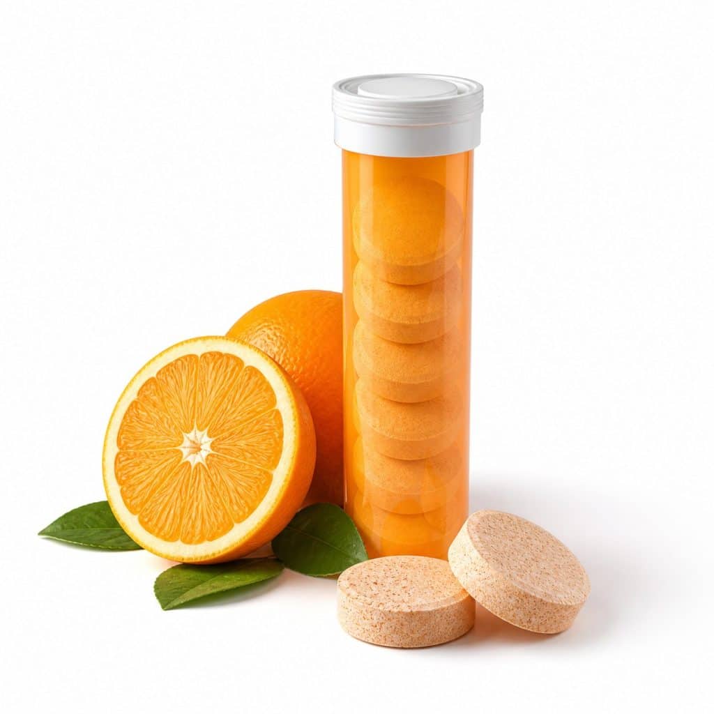 Vitamine C comprimés effervescents présenté seul