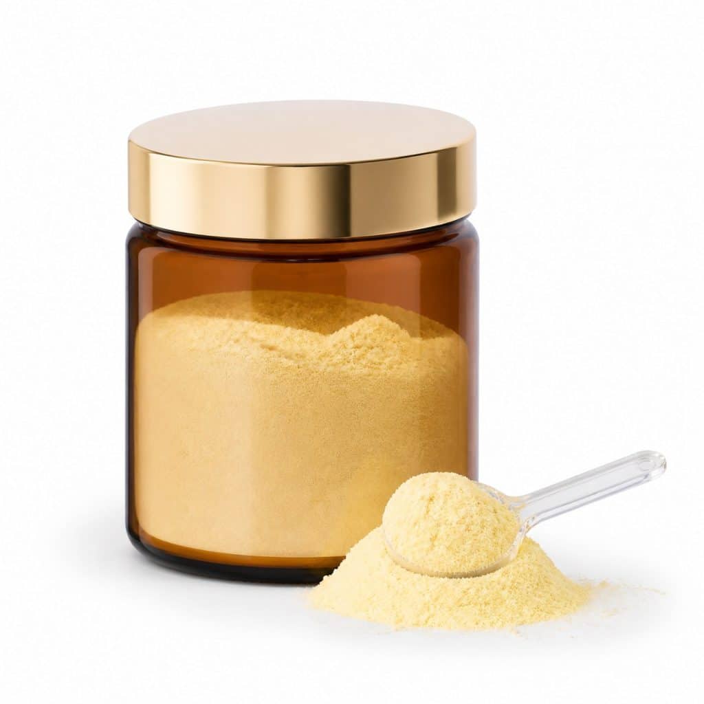 Vitamine C poudre pure présenté seul