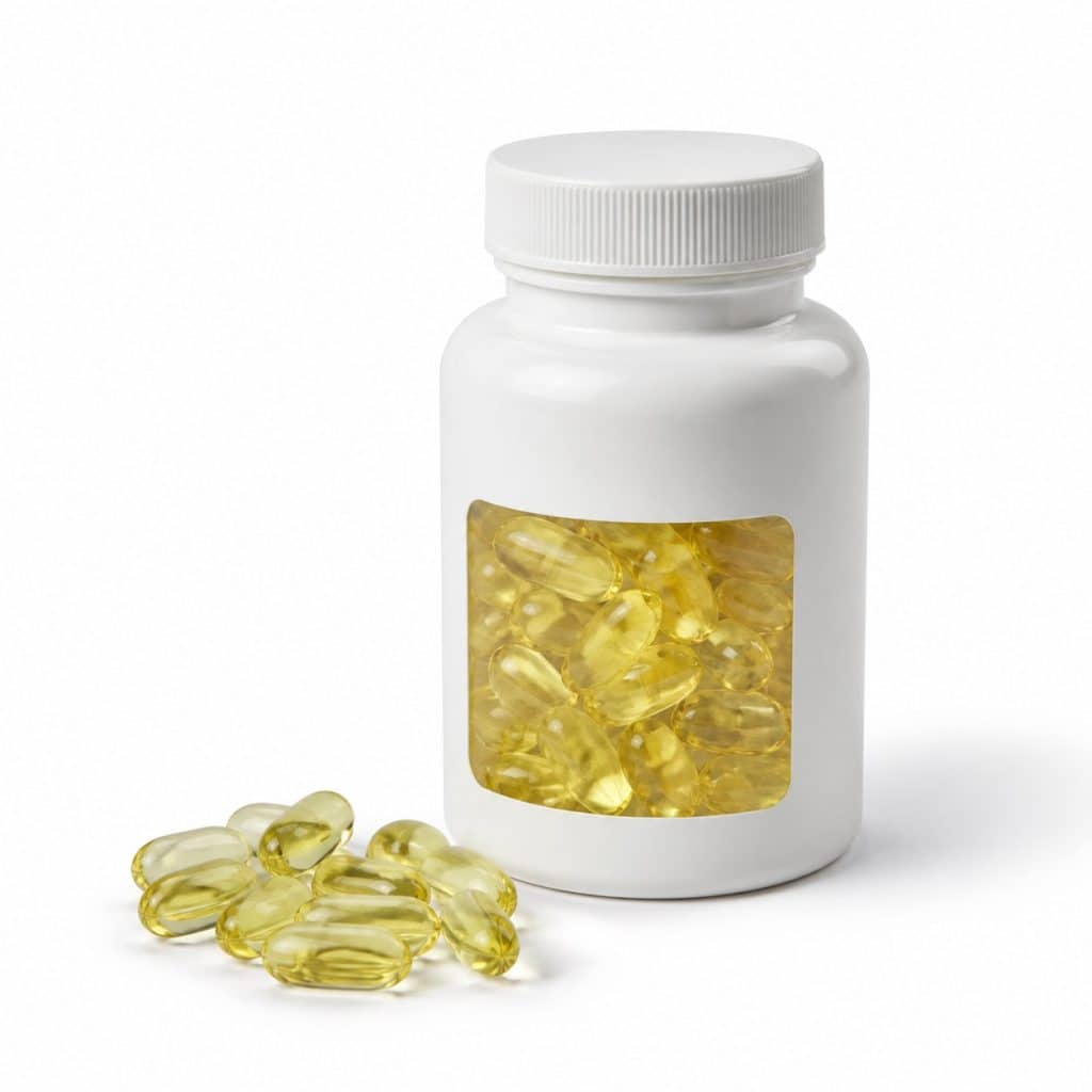 Vitamine D3 gélules cure quotidienne présenté seul