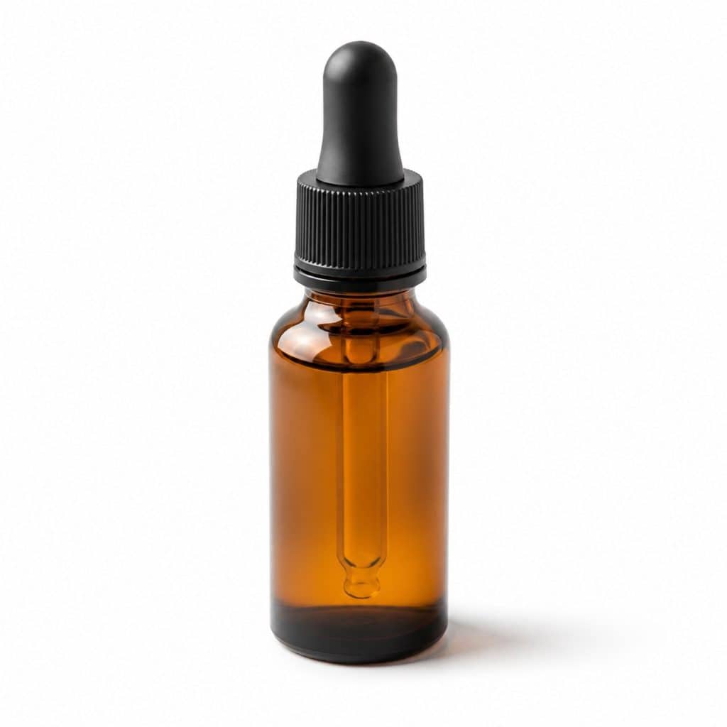 Vitamine D3 gouttes flacon compte-gouttes présenté seul