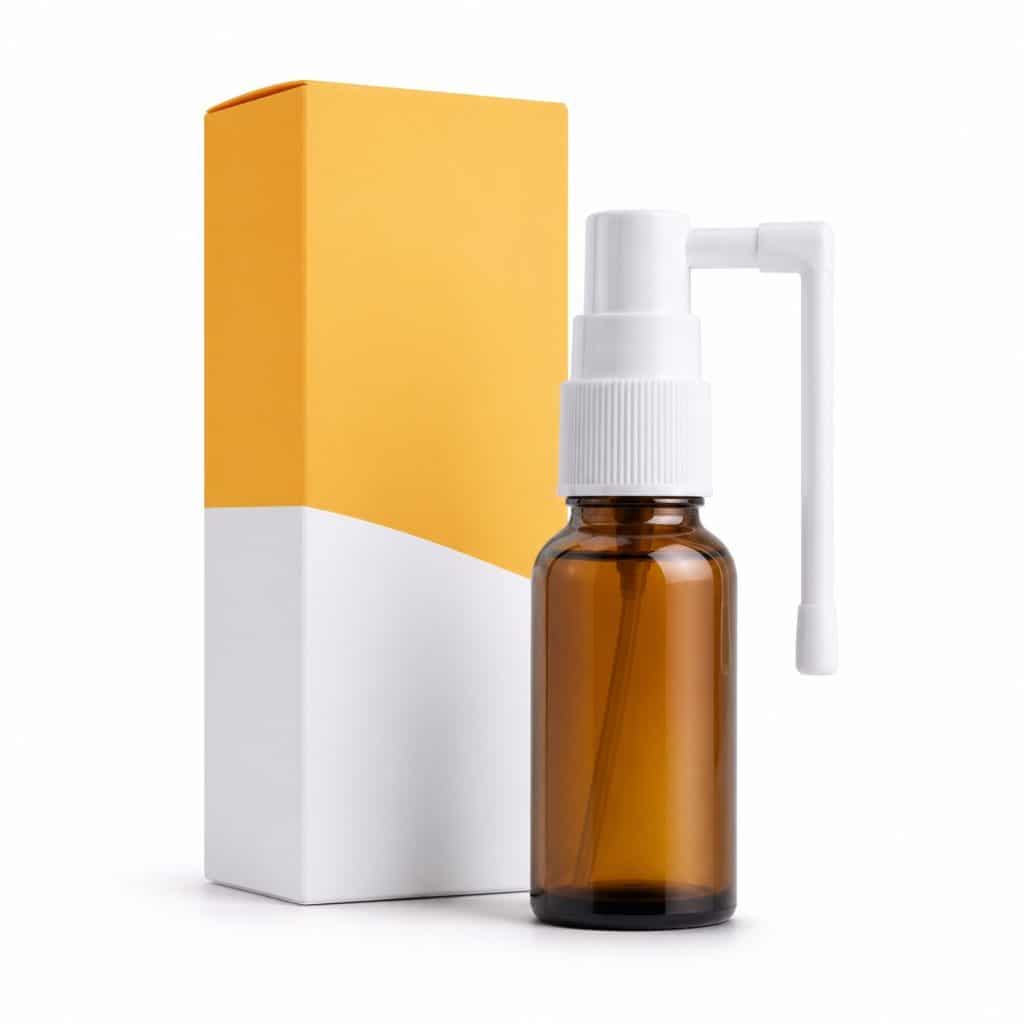 Vitamine D3 spray buccal présenté seul